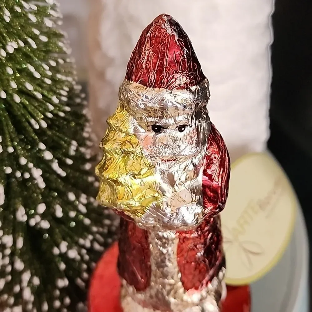 Christmas Santa  Cylinder Surprise Box